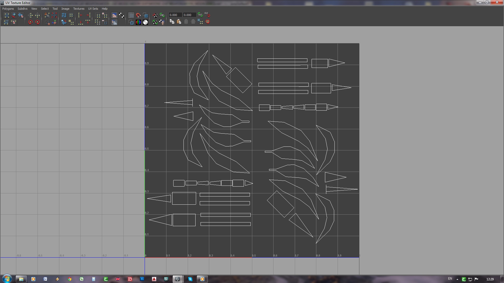[Maya] Normal map baking black pointed edges — polycount
