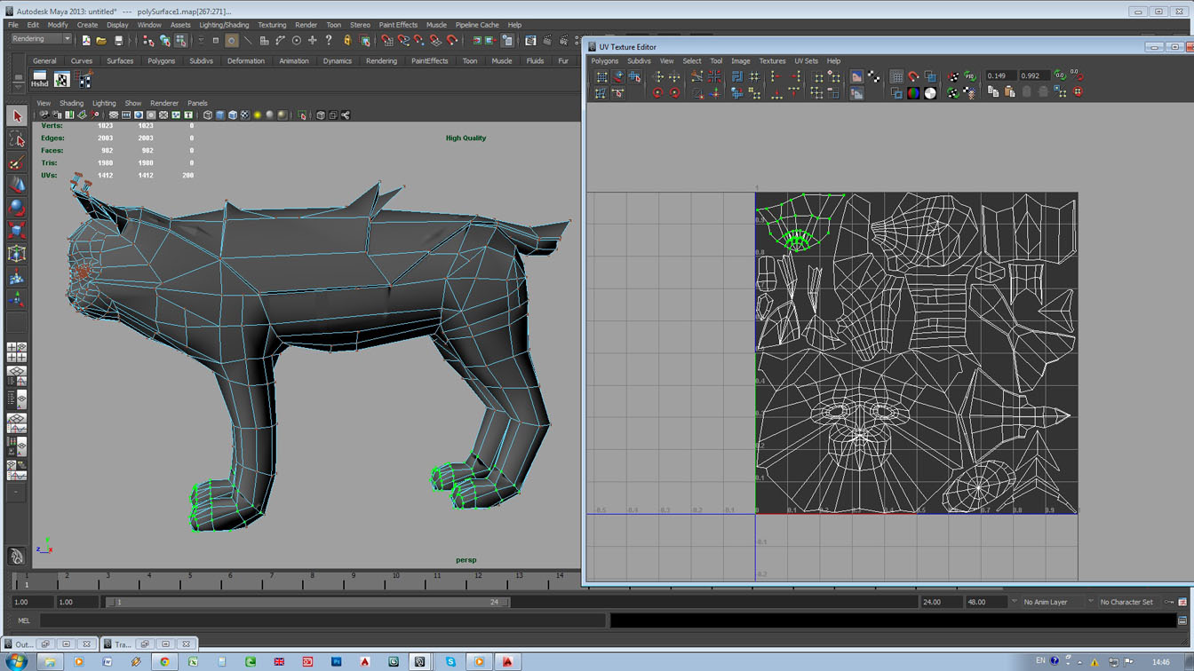 Normal map of mirrored object acting weird — polycount