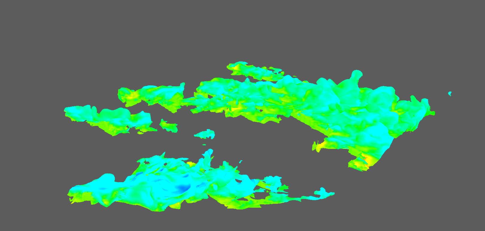 Cloud animation to Unity — polycount