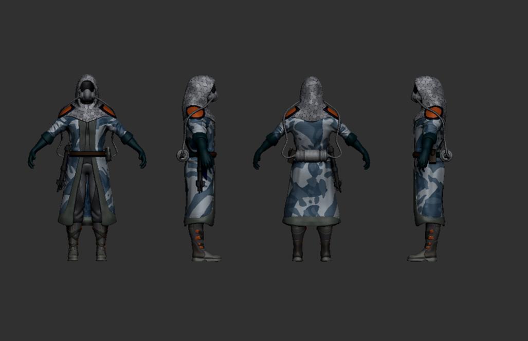 Hazmat Soldier (WIP) — polycount