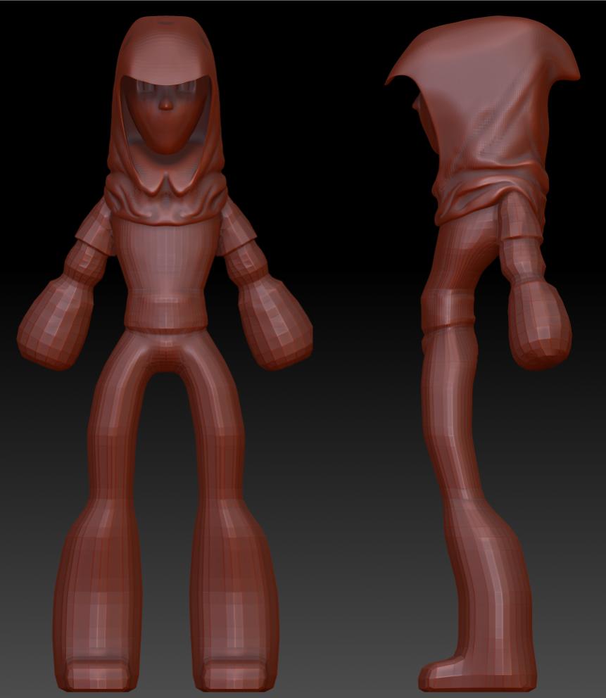 First Character WIP - Critique Requested — polycount