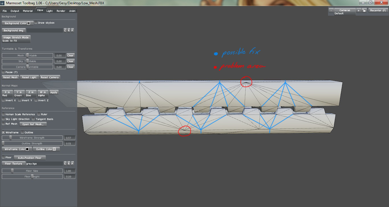 How To Solve This Issue with Triangles and Smoothing Groups? — polycount