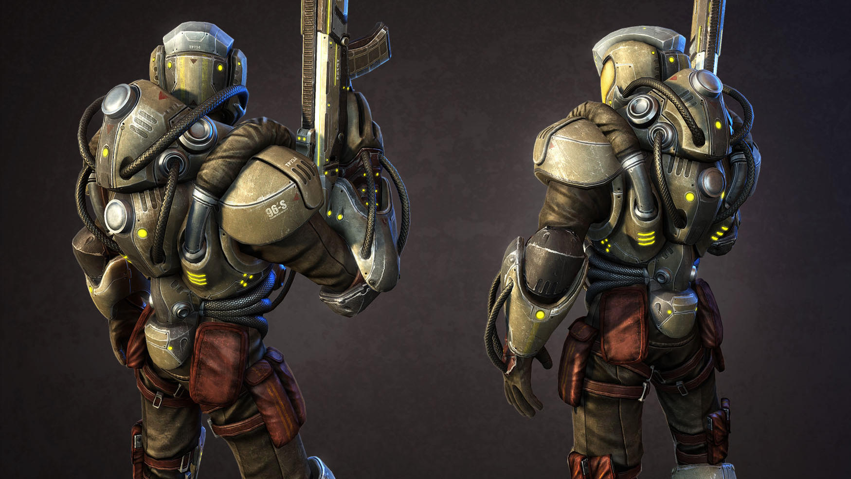 Sci fi Soldier — polycount