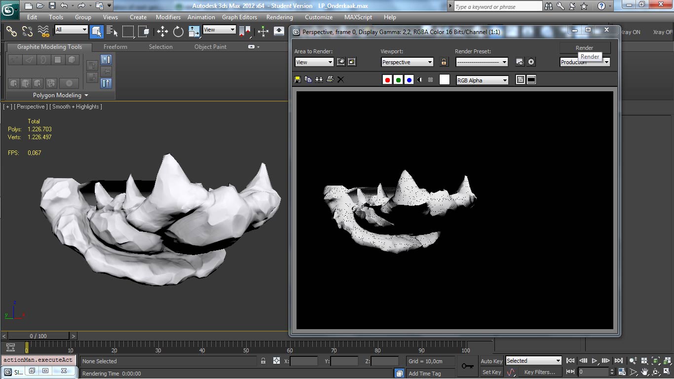 render issue max — polycount