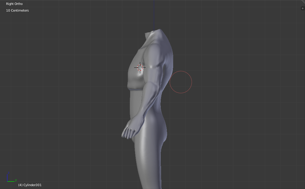 WIP male body — polycount