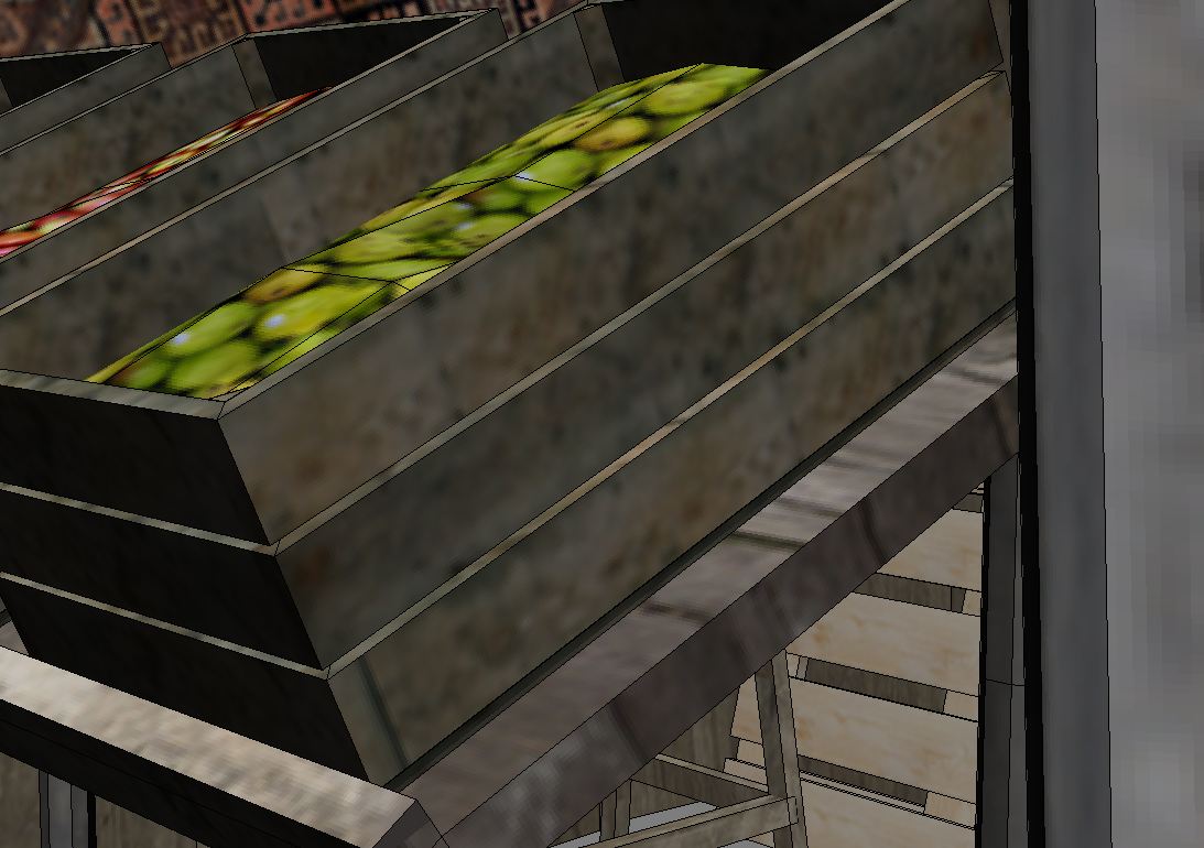 High res textures — polycount