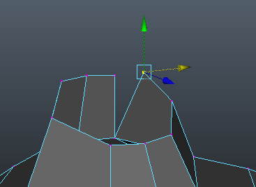 Maya Extrude Issue — polycount