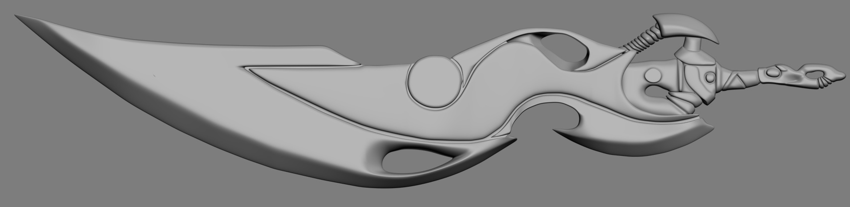 High Poly Heavenly Sword WIP — polycount