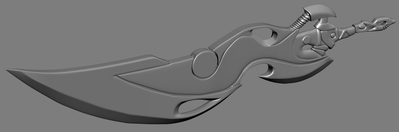 High Poly Heavenly Sword WIP — polycount