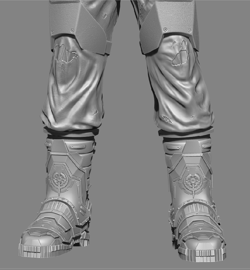 Student Looking for Feedback on Character — polycount