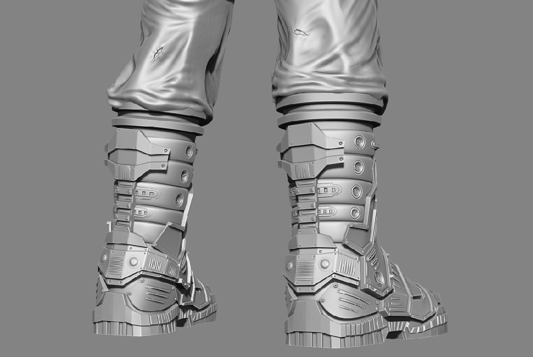 Student Looking for Feedback on Character — polycount