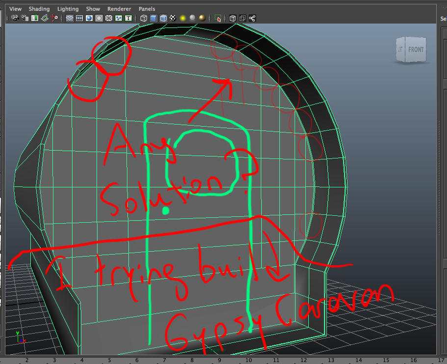 Maya Triangles (Gypsy Caravan Modelling) — polycount