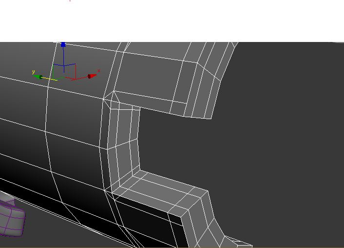 Topology hard surface — polycount