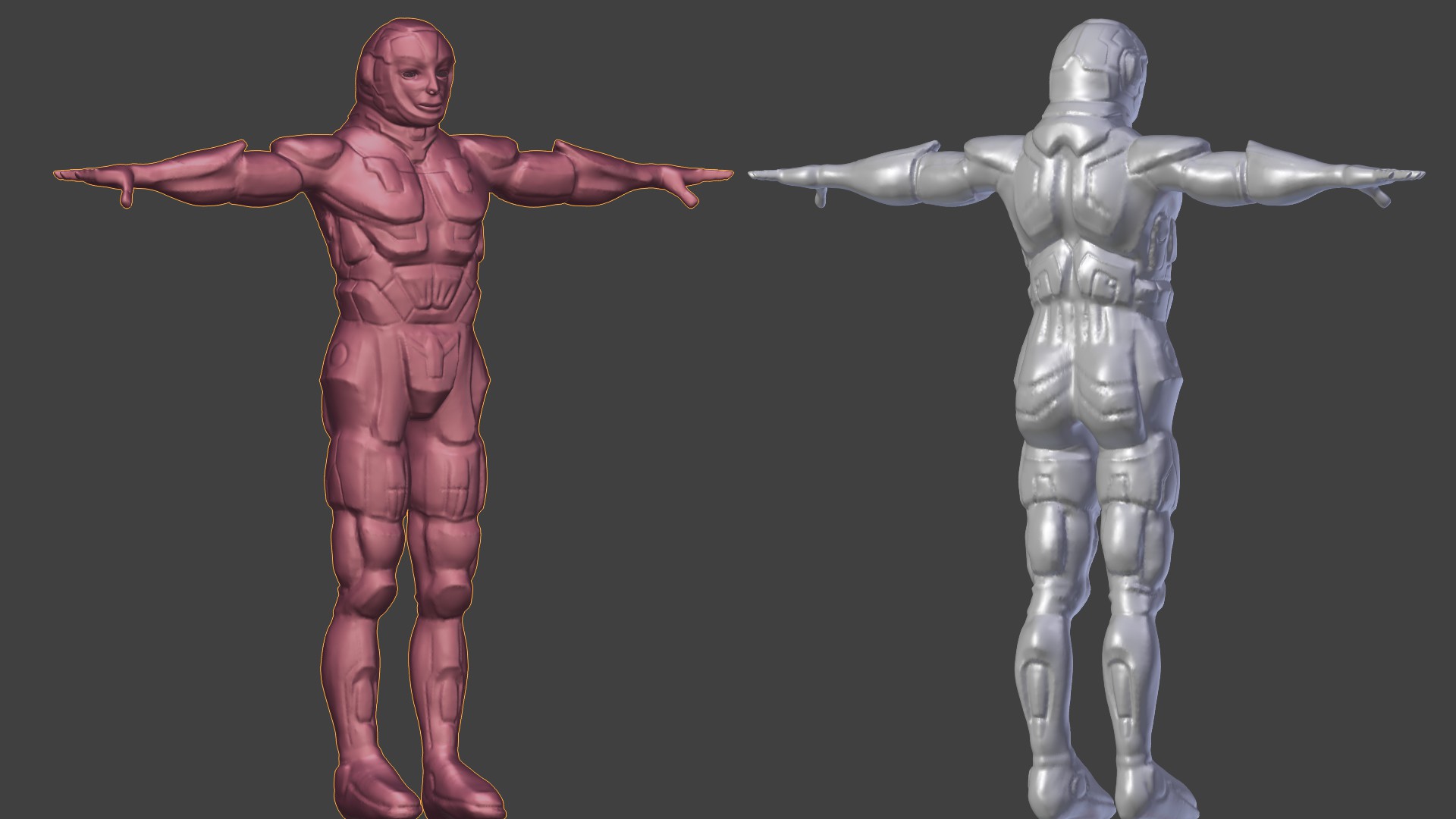 Sci fi soldier (towards realism) wip — polycount