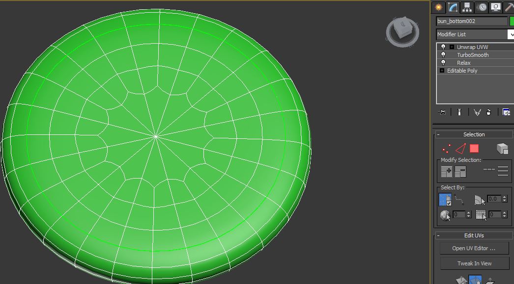 3DS Turbosmooth HeadusUV question — polycount