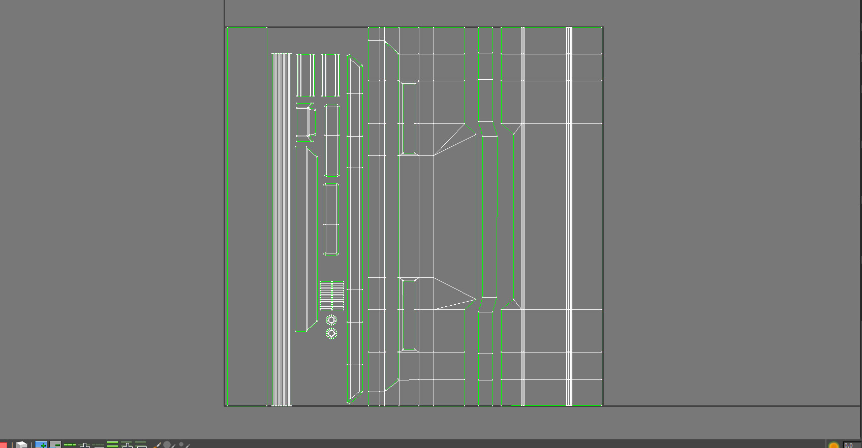 3Ds Max: Incorrect AO baking — polycount