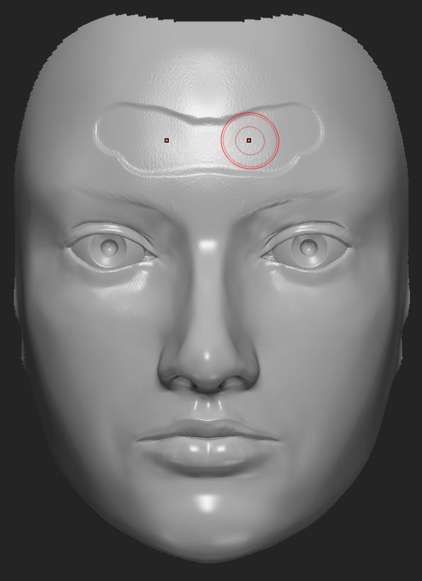 Zbrush Mask not working indenting into mesh — polycount