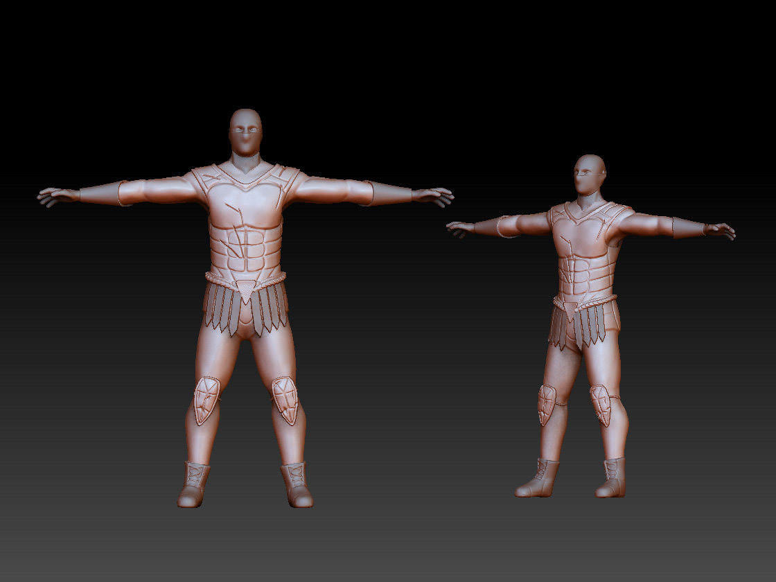 WIP First Character — polycount