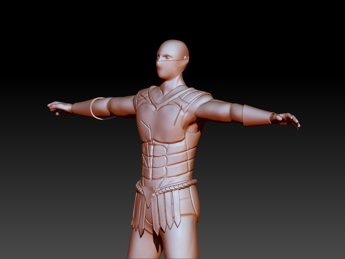WIP First Character — polycount