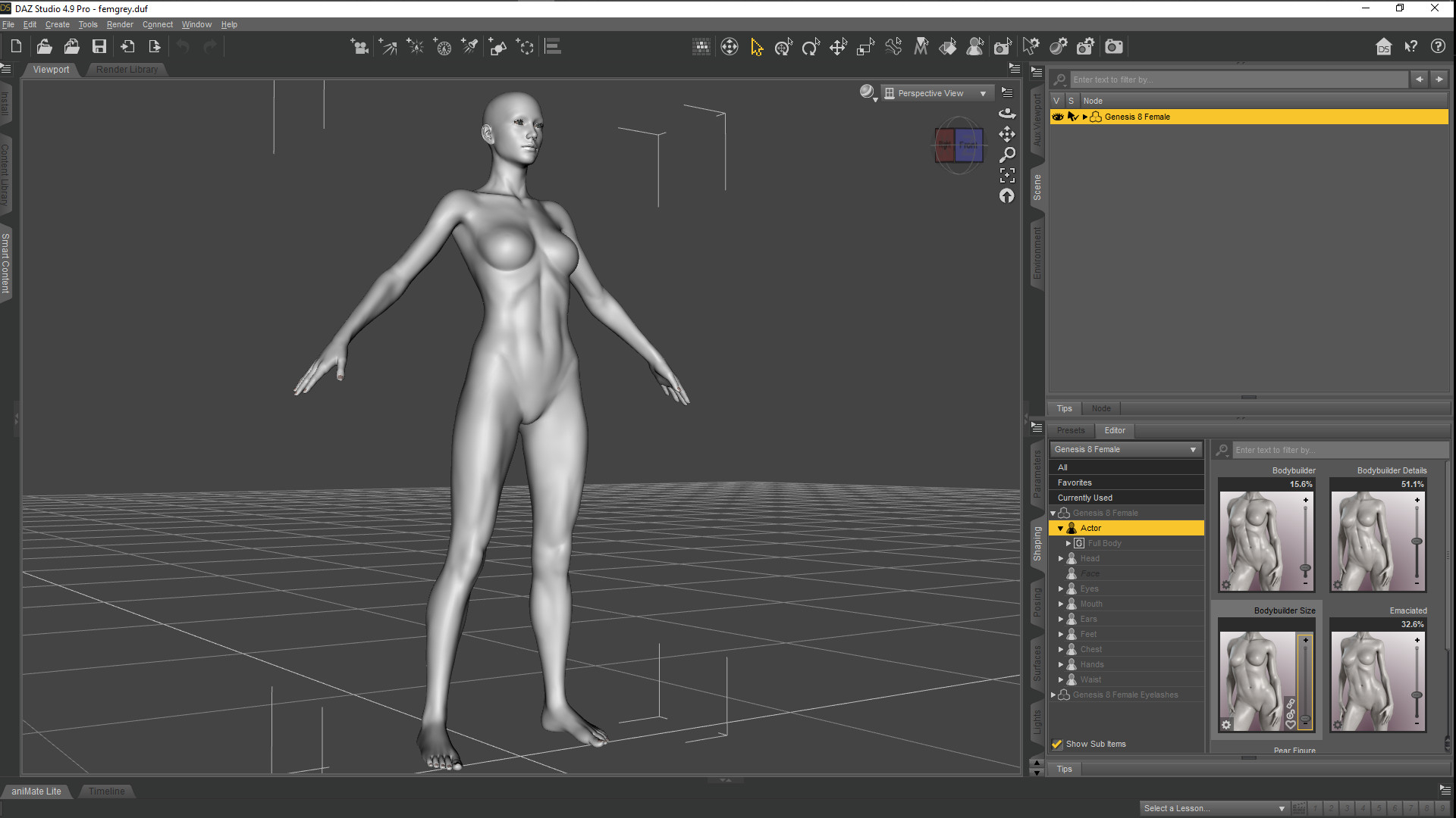 Seek Advice for Female Body Sculpting — polycount