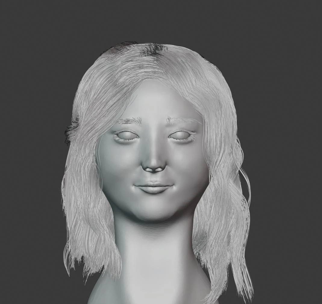 Female Head Sculpt - Download Free 3D model by Aconear (@Aconear) [ae24c33]