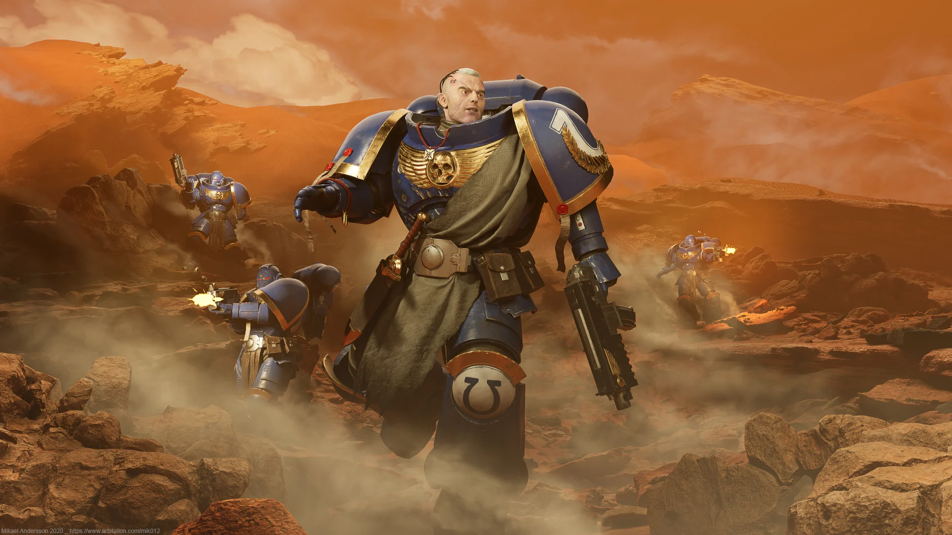 Space Marines Art