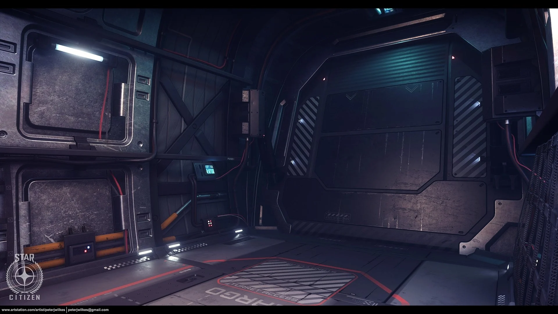 Star Citizen - Freelancer Interior — polycount