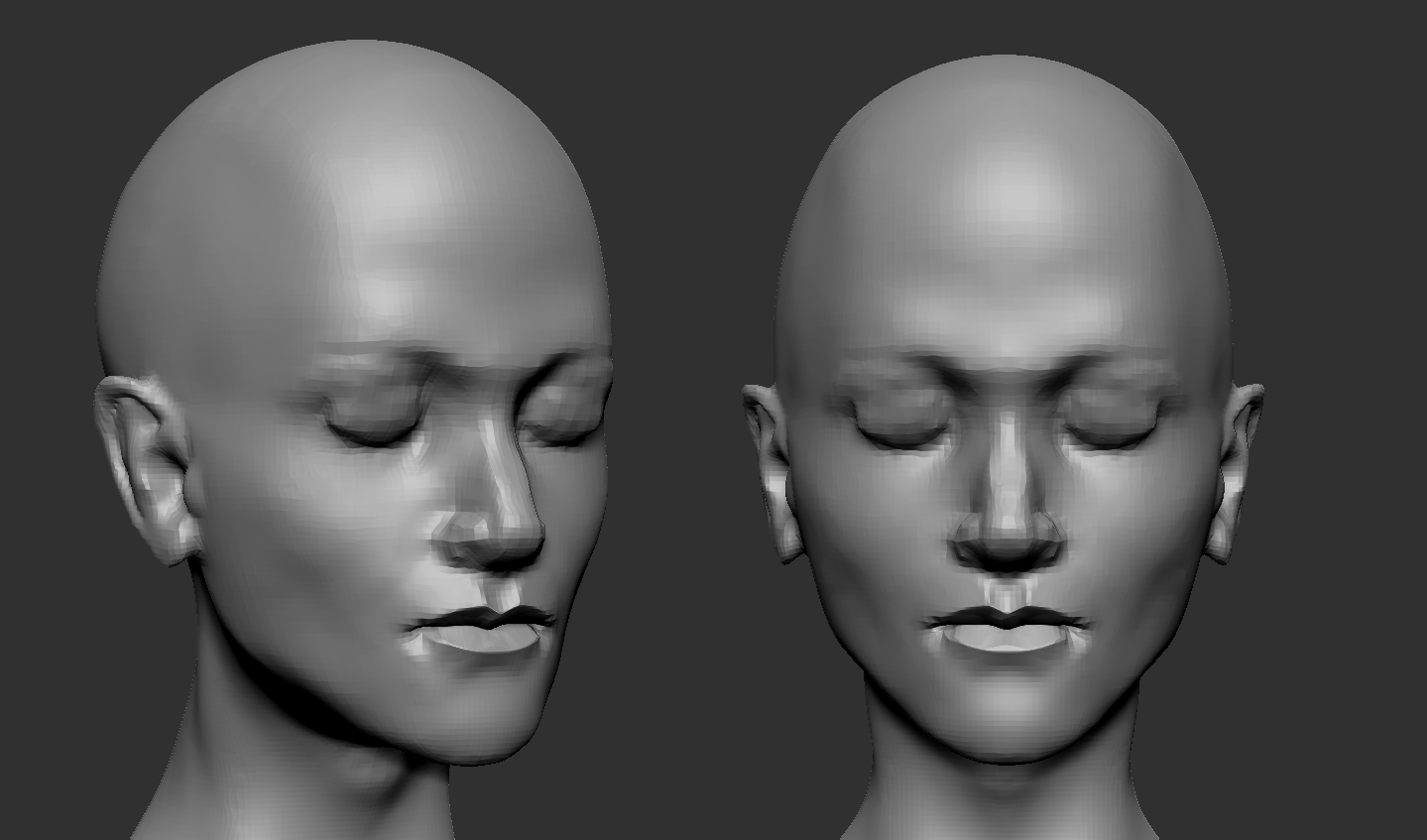 NEWBIE doing Daily Head Sculpts for 30 days. - Page 2 — polycount