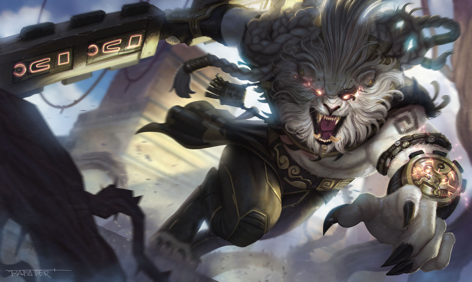 Riot Creative Contest 17 Futuristic Aztec Rengar Polycount