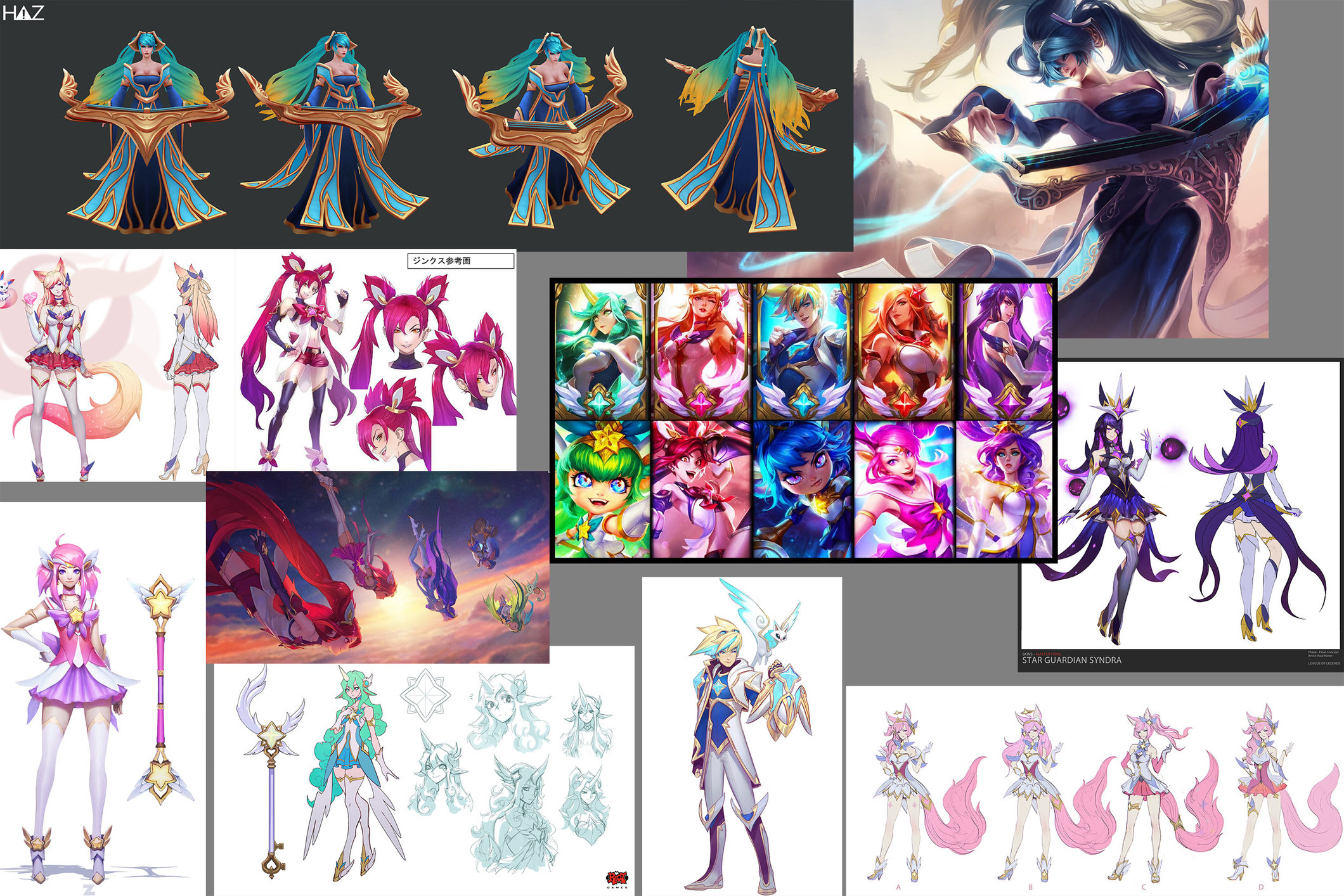 [riot Creative Contest 2017] Star Guardian Sona — Polycount