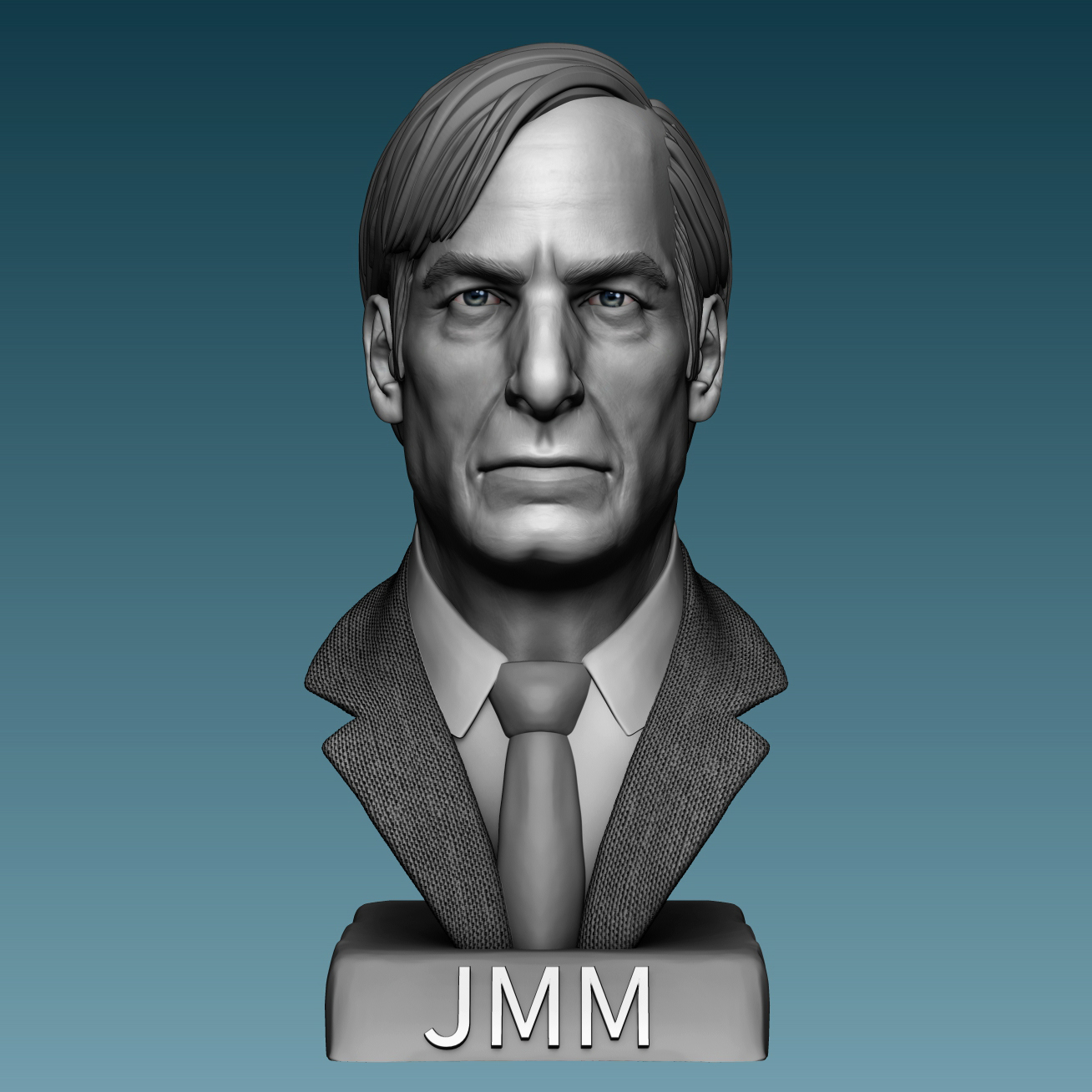 Better Call Saul! - Saul Goodman Likeness Sculpt - JMM — polycount