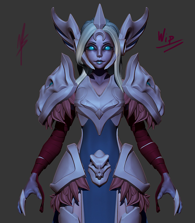 [riot Creative Contest 2017] Character Art Gravelord Leona — Polycount