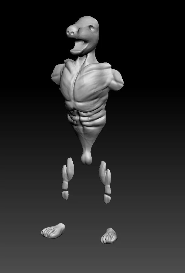 zbrush delete part of mesh