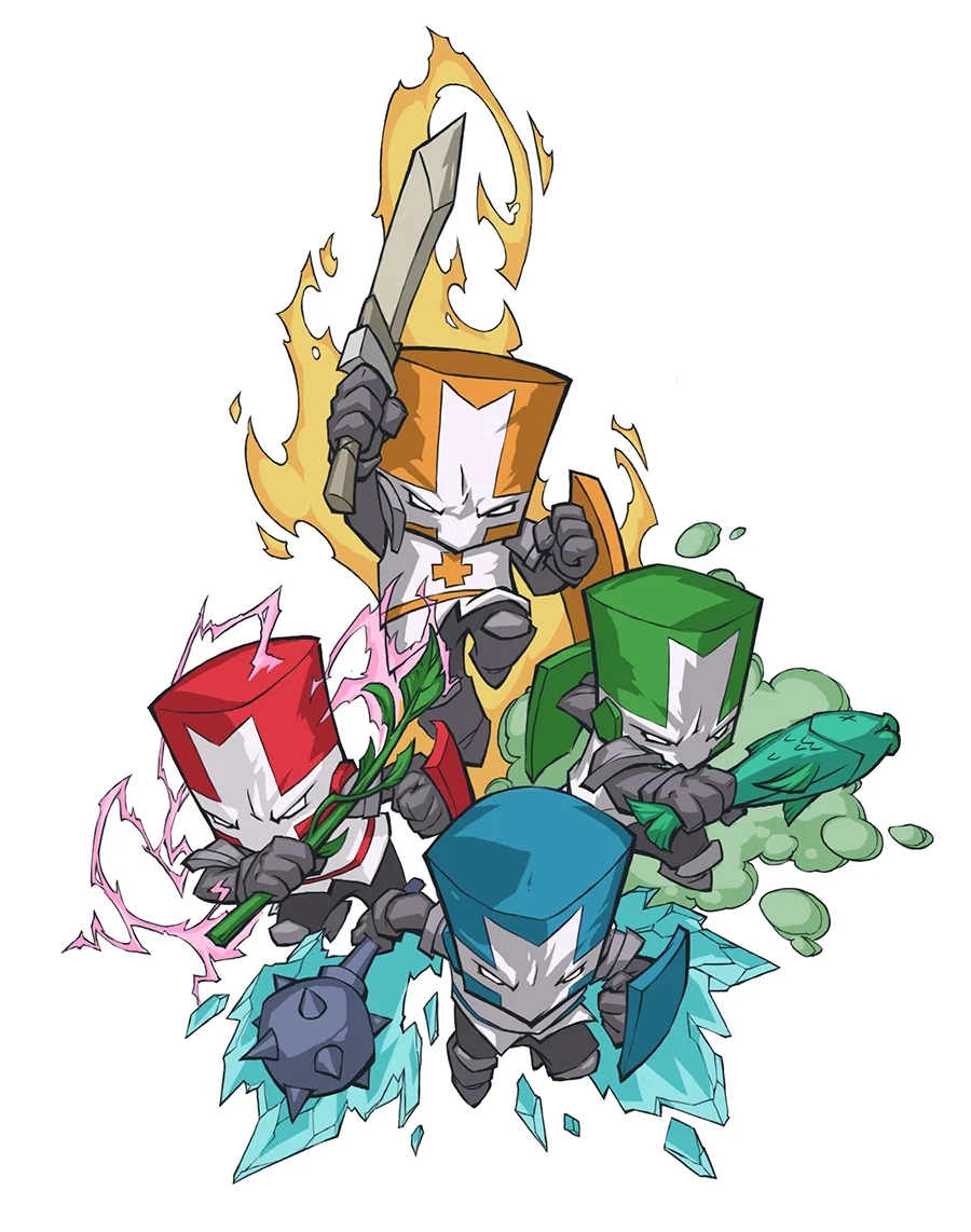 castle crashers all characters