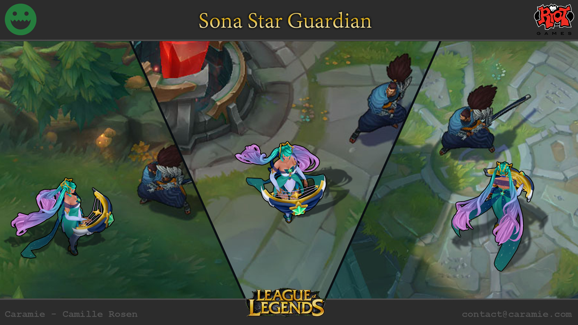 [riot Creative Contest 2017] Star Guardian Sona — Polycount