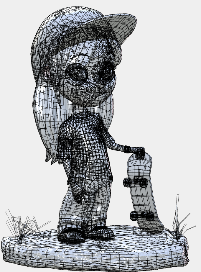 marmoset toolbag 3 video wireframe