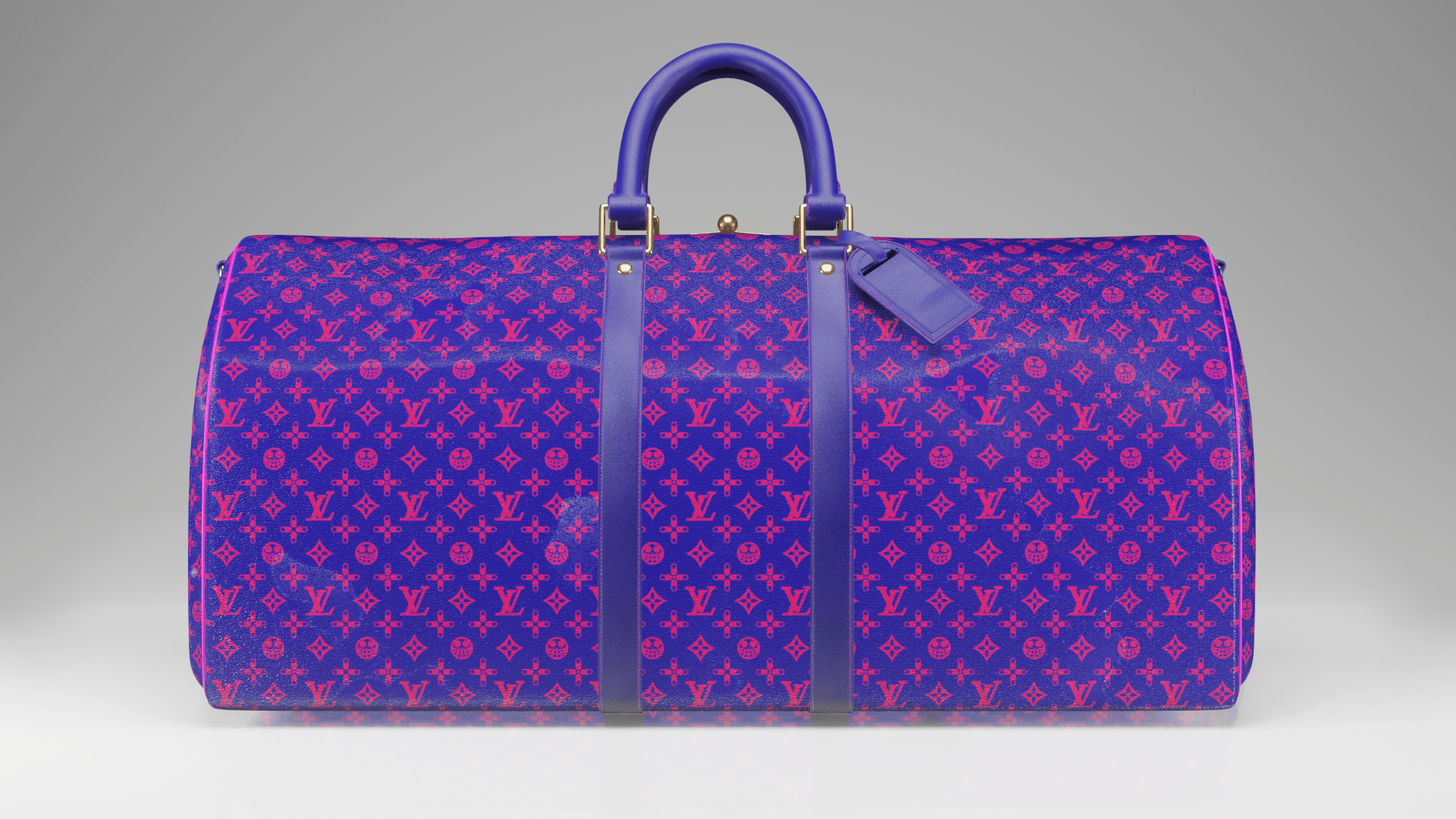 TORBA LOUIS VUITTON KEEPALL TORBA PODRÓŻNA LV HOLOGRAM EBENE