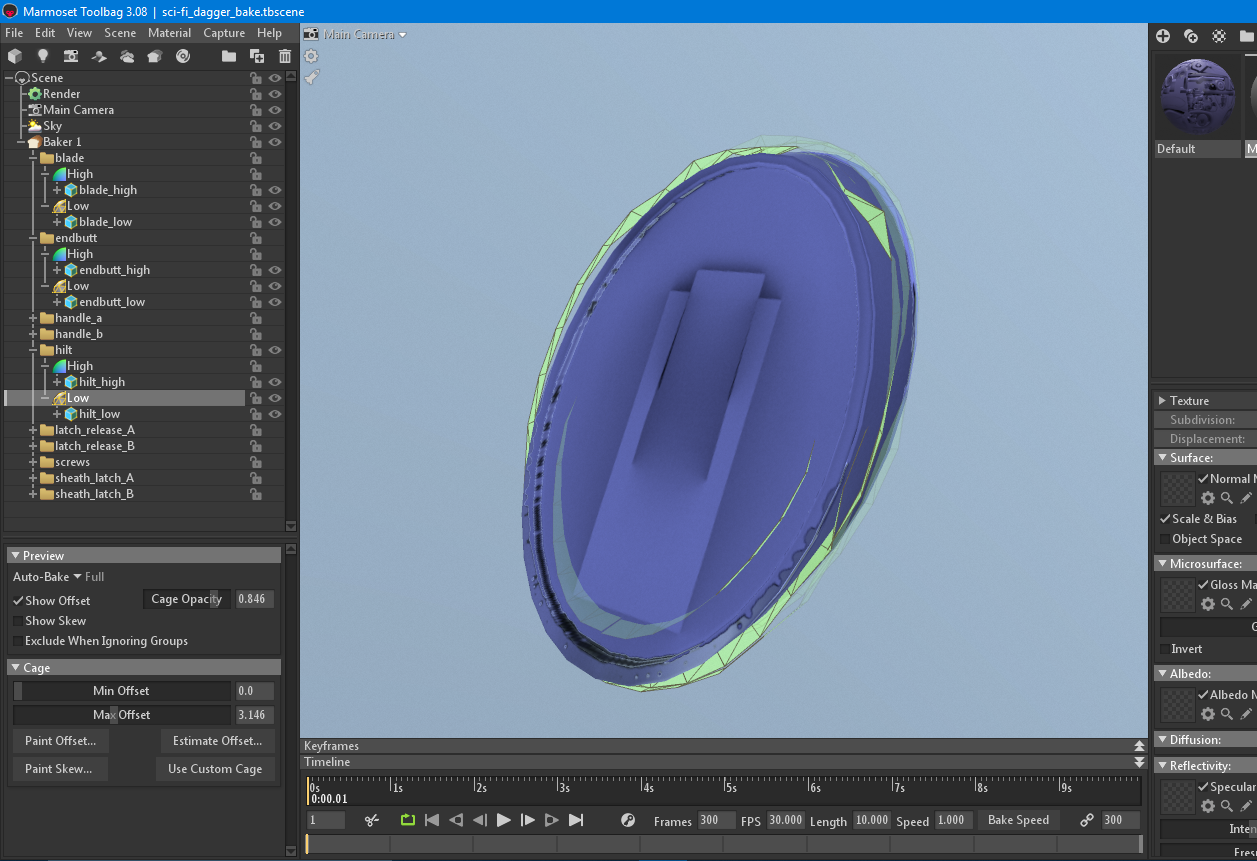 marmoset toolbag 3 edit cage