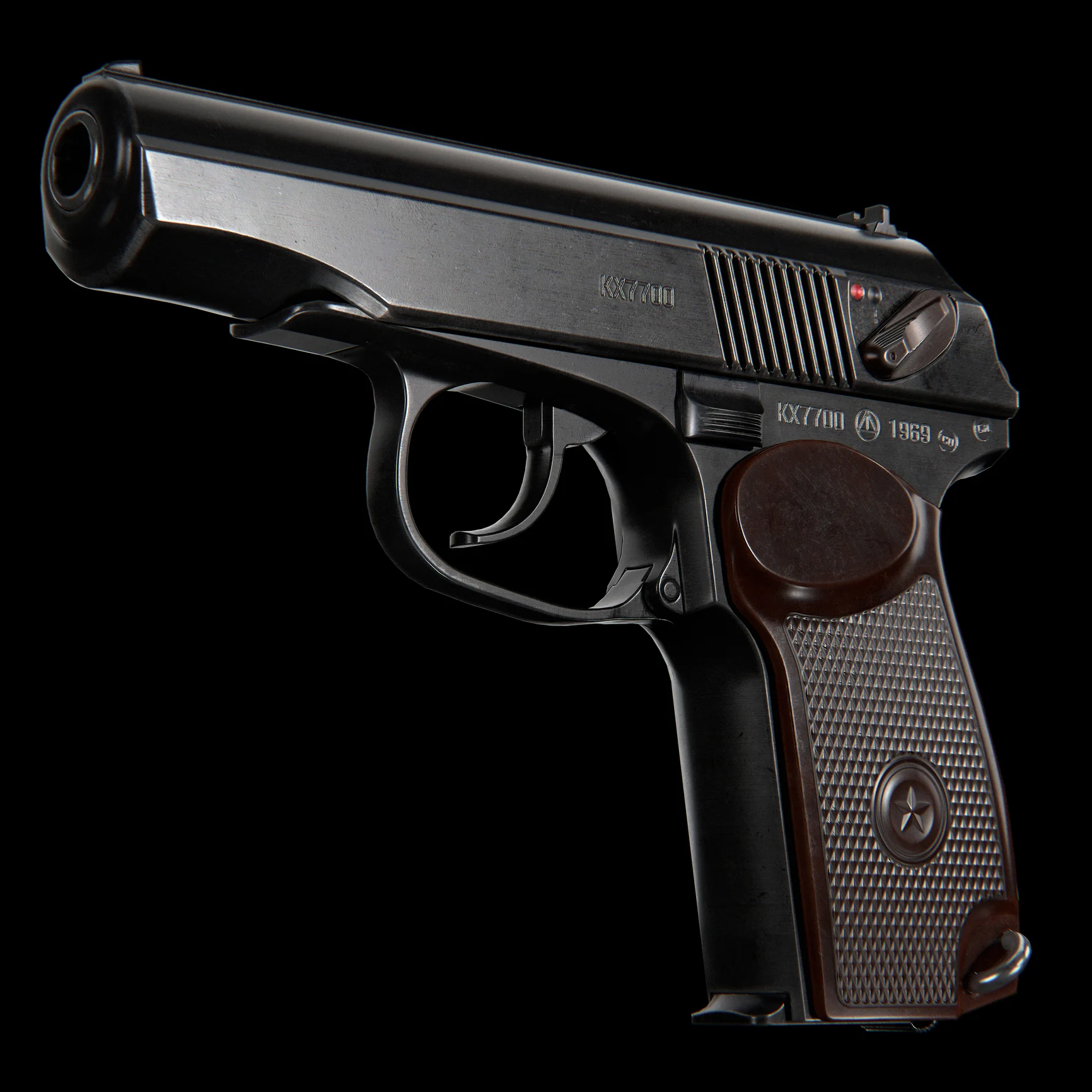 Makarov Pistol — Polycount