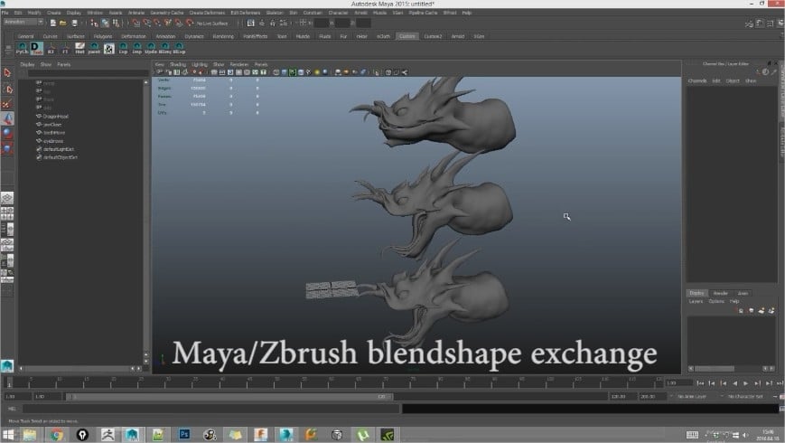 zbrush max polycount