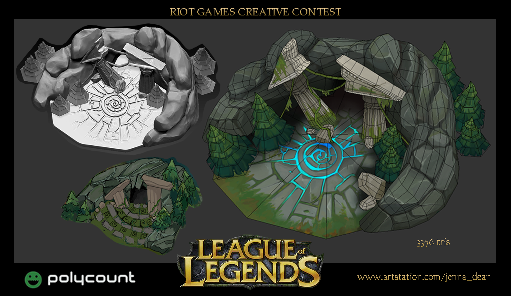 Polycount League of Legends contest entry by jennduong on DeviantArt