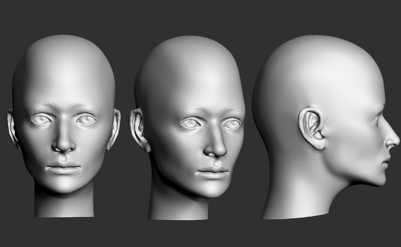 NEWBIE doing Daily Head Sculpts for 30 days. - Page 2 — polycount