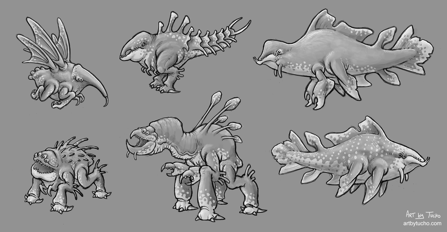 alien creature design