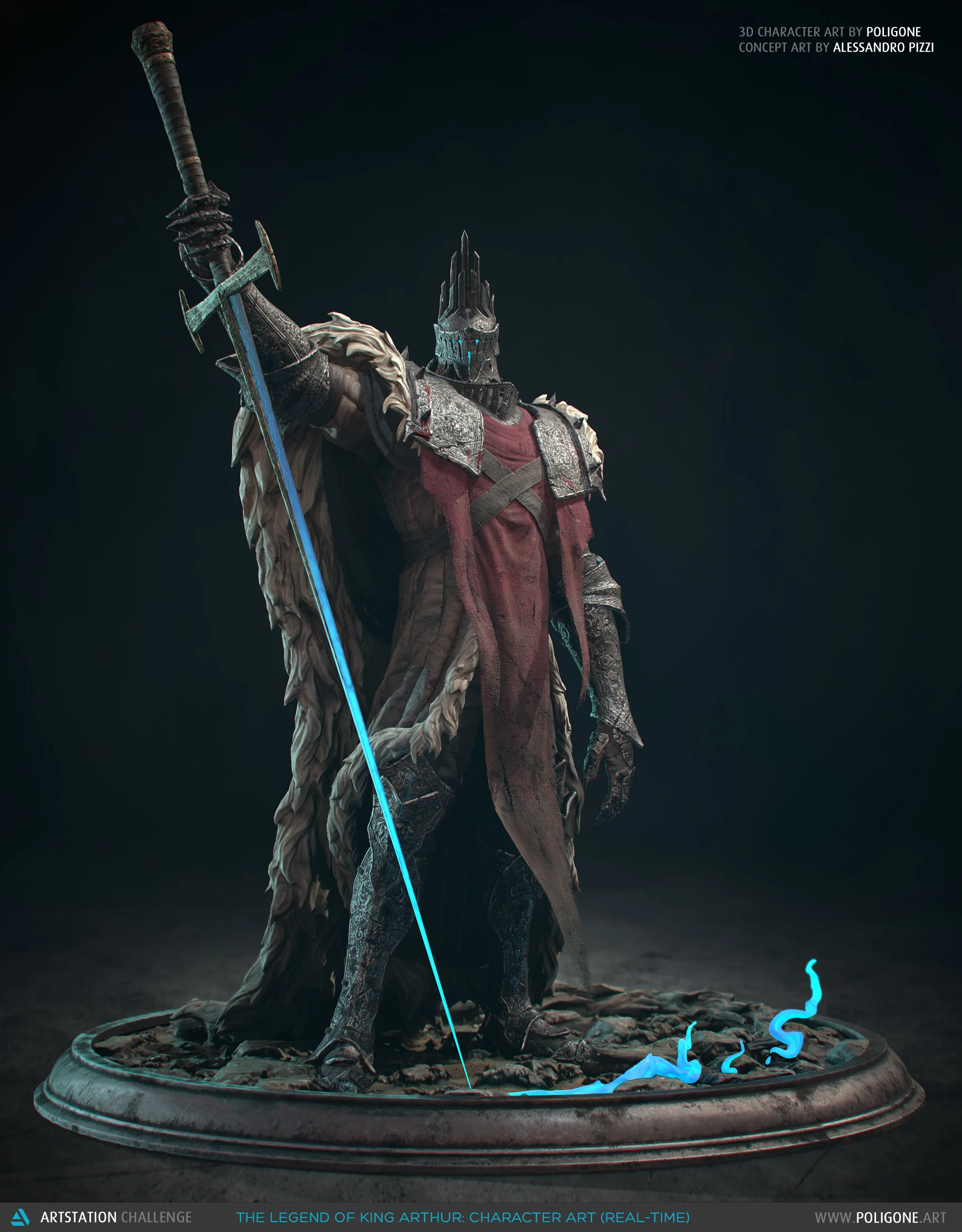 ArtStation - King (Art process)