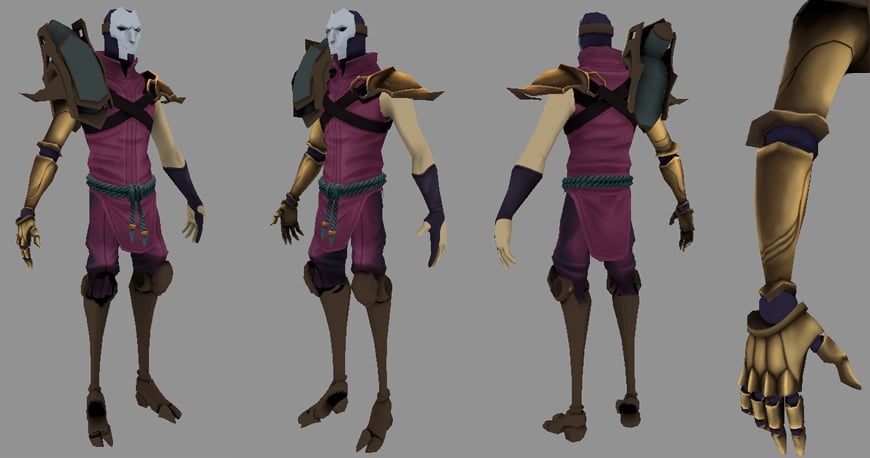 WIP League Of Legends Jhin Fan Art Polycount WIP League Of Legends Jhin Fan Art Polycount