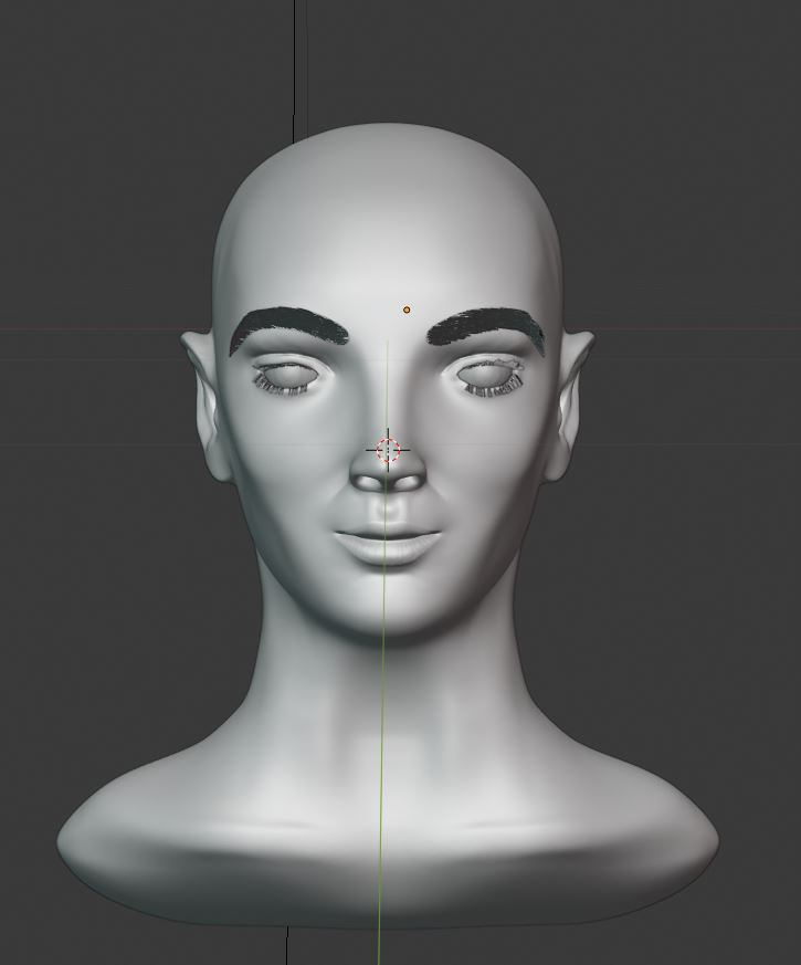 Female head sculpt. - Download Free 3D model by riceart (@riceart) [19a3001]