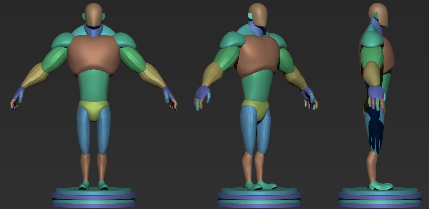 rigging a sculpted character in zbrush