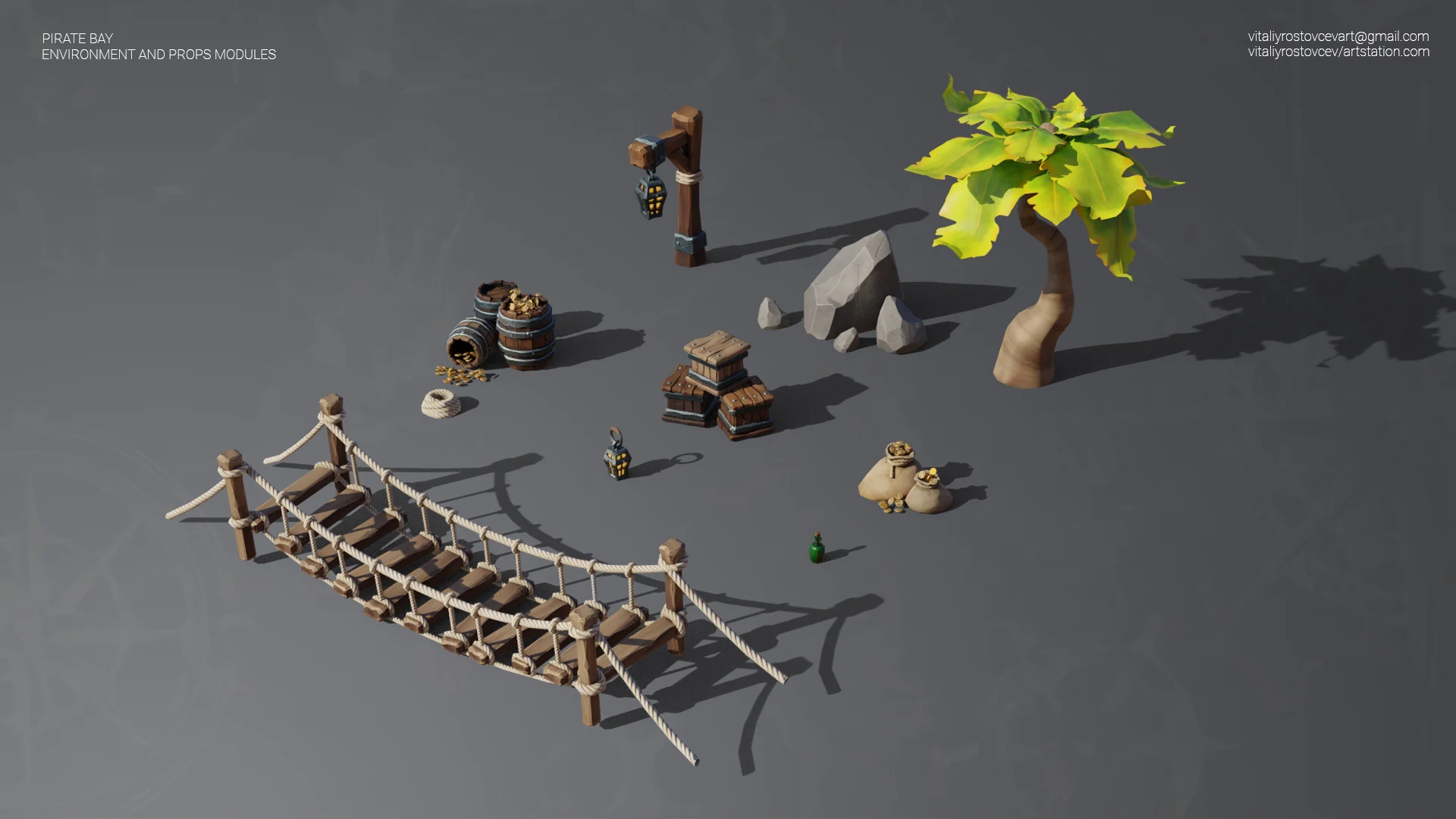 Props Pirates, Sheep Designer  Pirate props, Environment concept