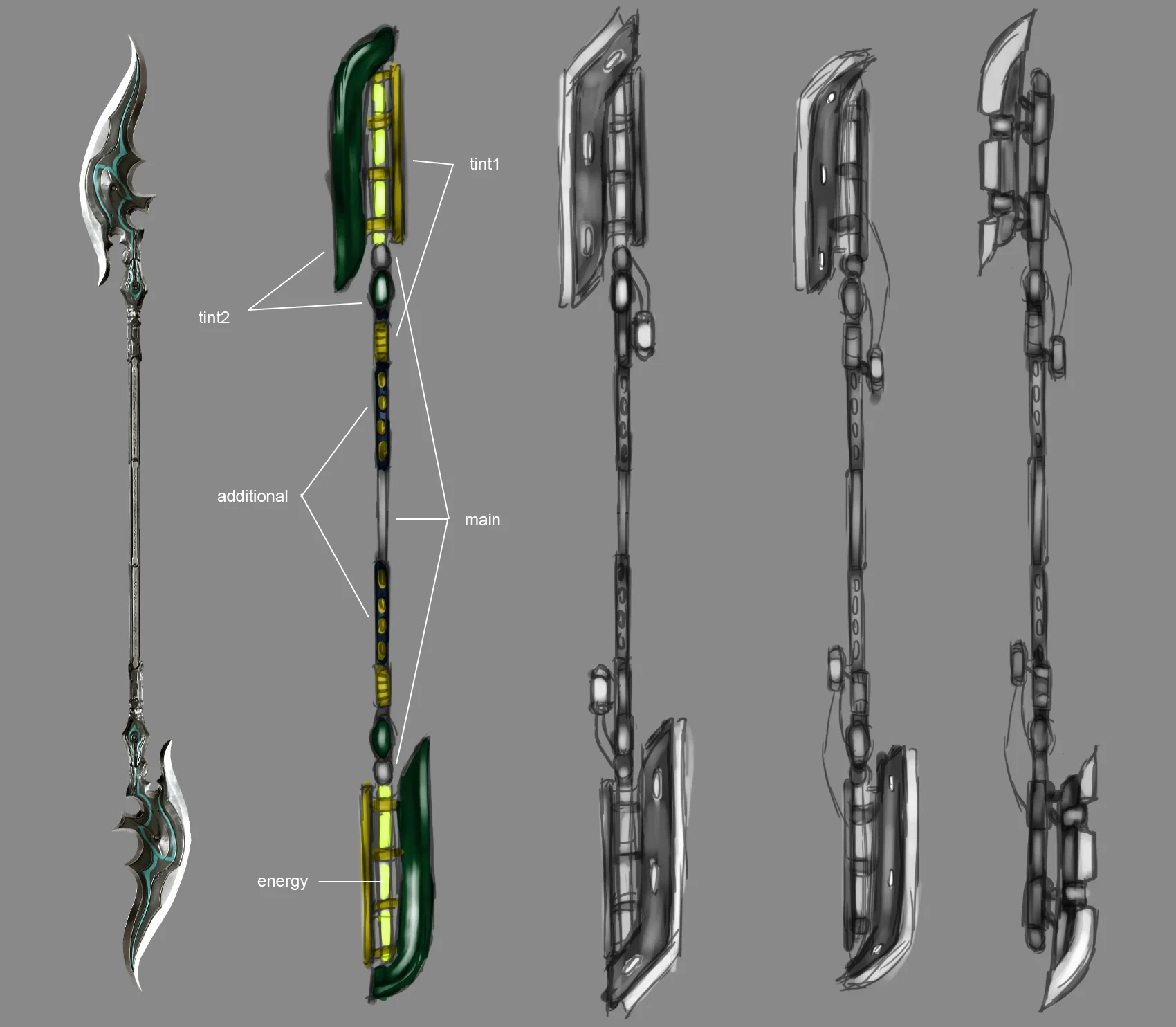 [Weapon Swap] – Orthos – Starcutter — polycount