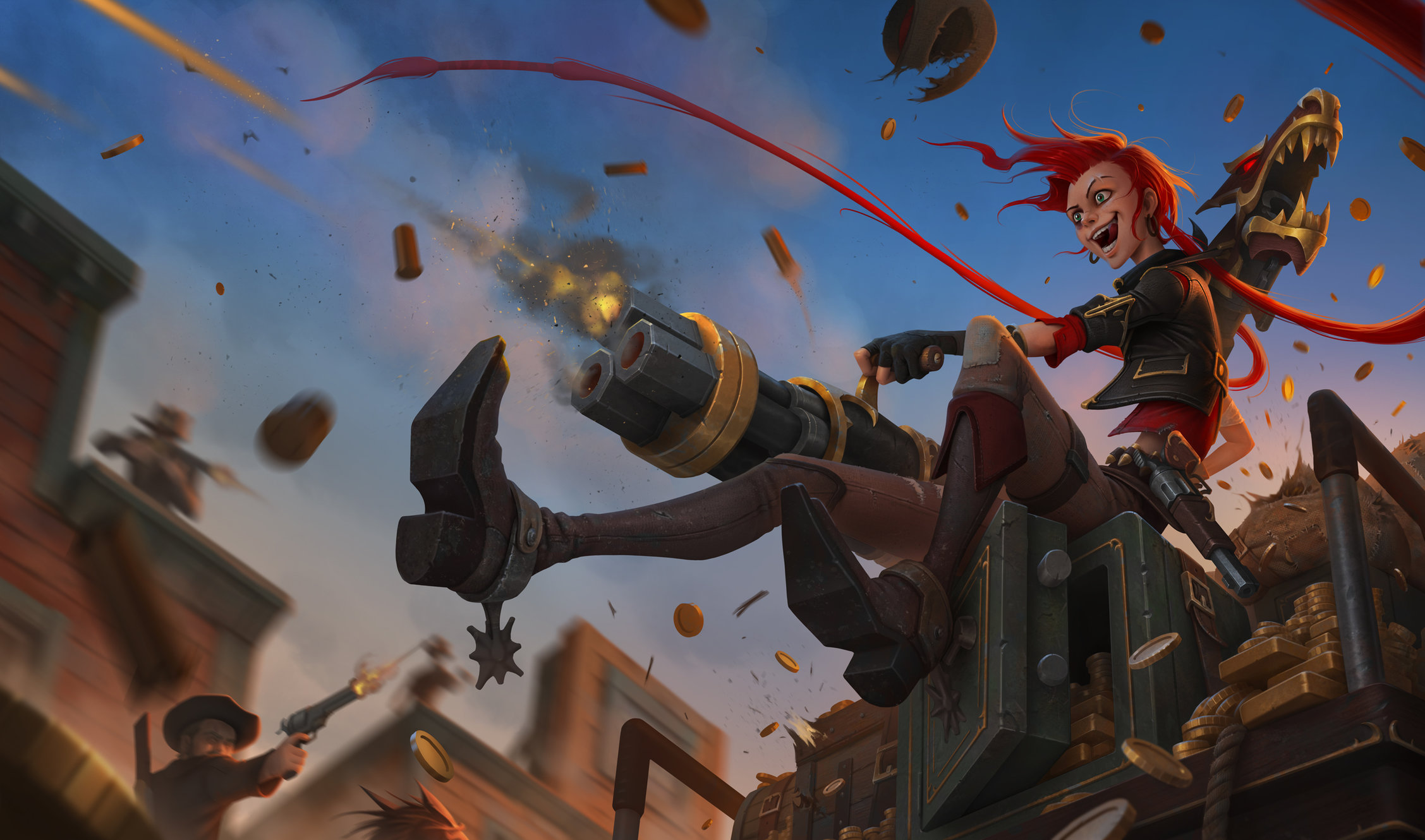 [riot Art Contest 2017] Jinx Bank Robber — Polycount